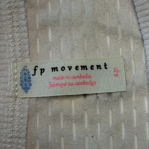 FP Movement by Free People Beige Short Sleeve Top - Picture 3 of 5